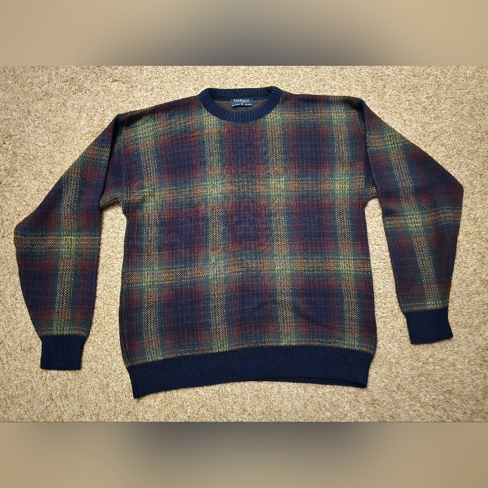 Vintage Van Heusen long sleeve sweater, men's large,